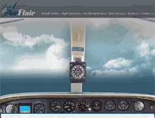 Tablet Screenshot of airflairinc.com